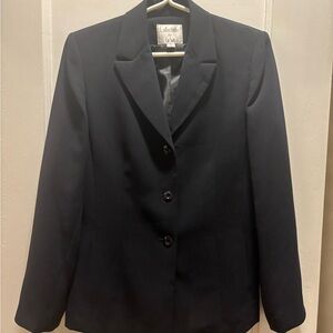 Le Suit Women's Navy Blazer